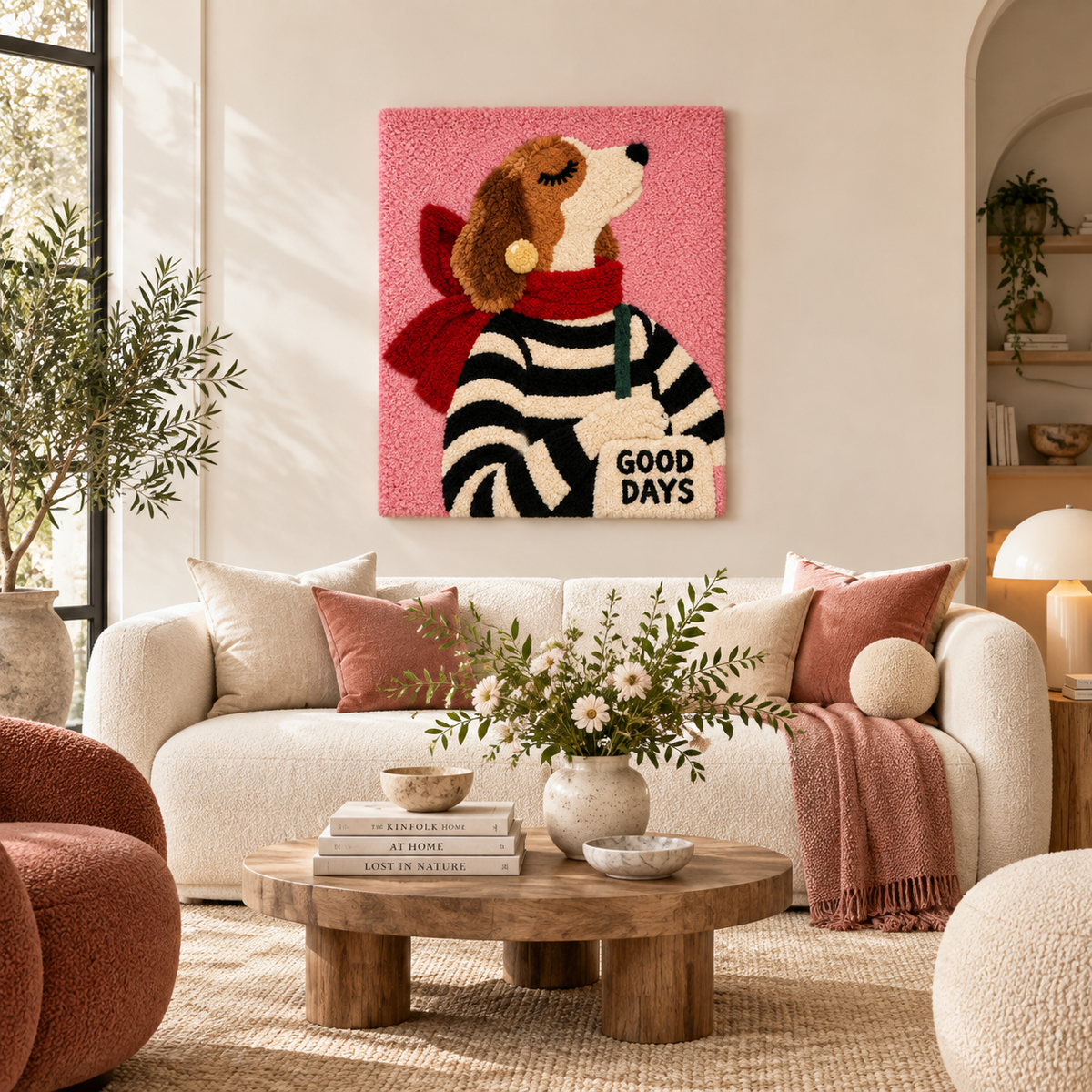 Good Days with a Spaniel — front-facing room scene [room-front]