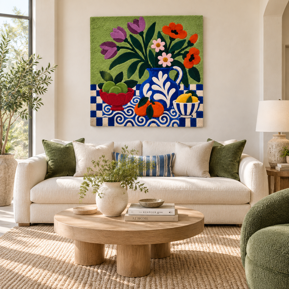 Green Apple Bouquet — front-facing room scene [room-front]
