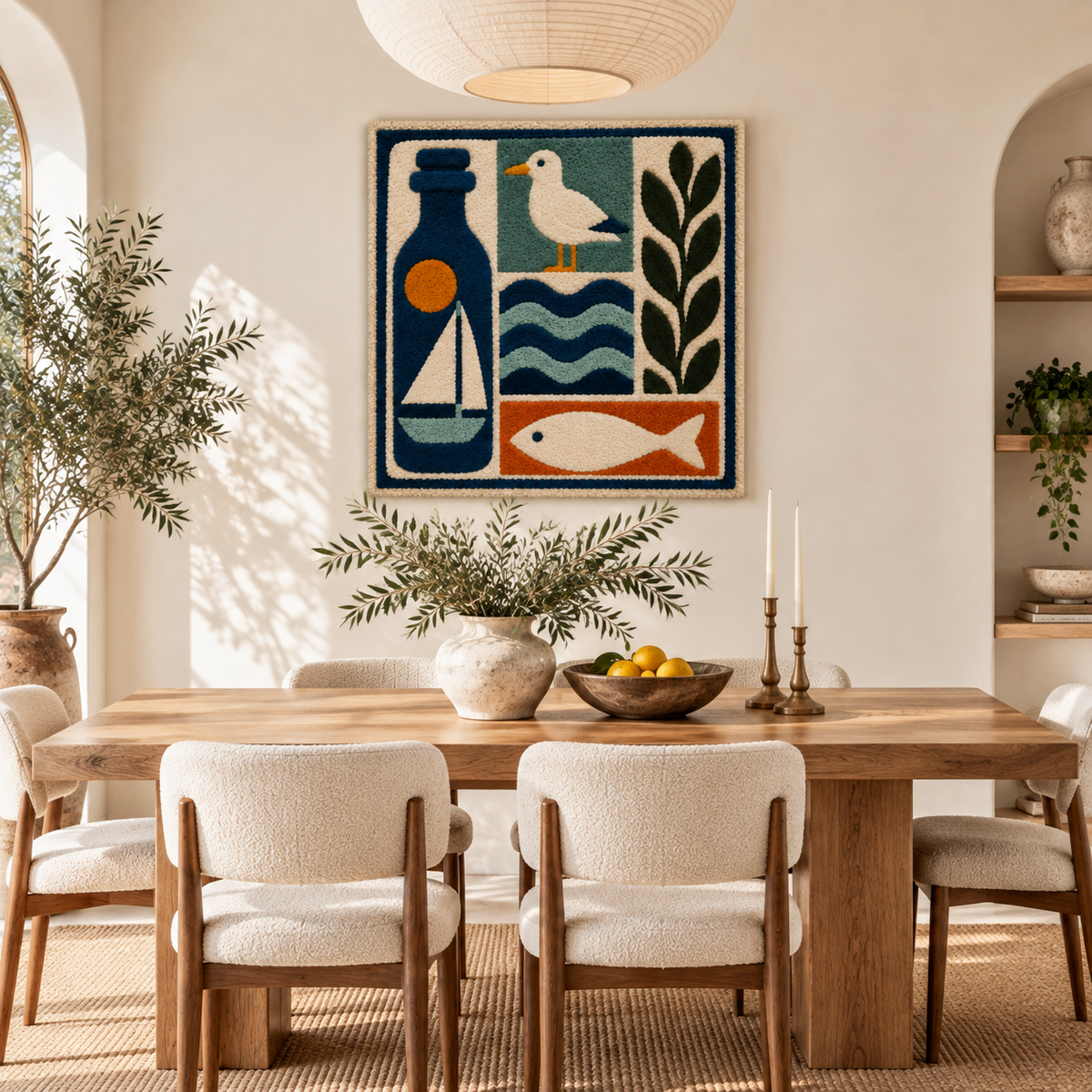 Harbor Bottle and Gull — front-facing room scene [room-front]