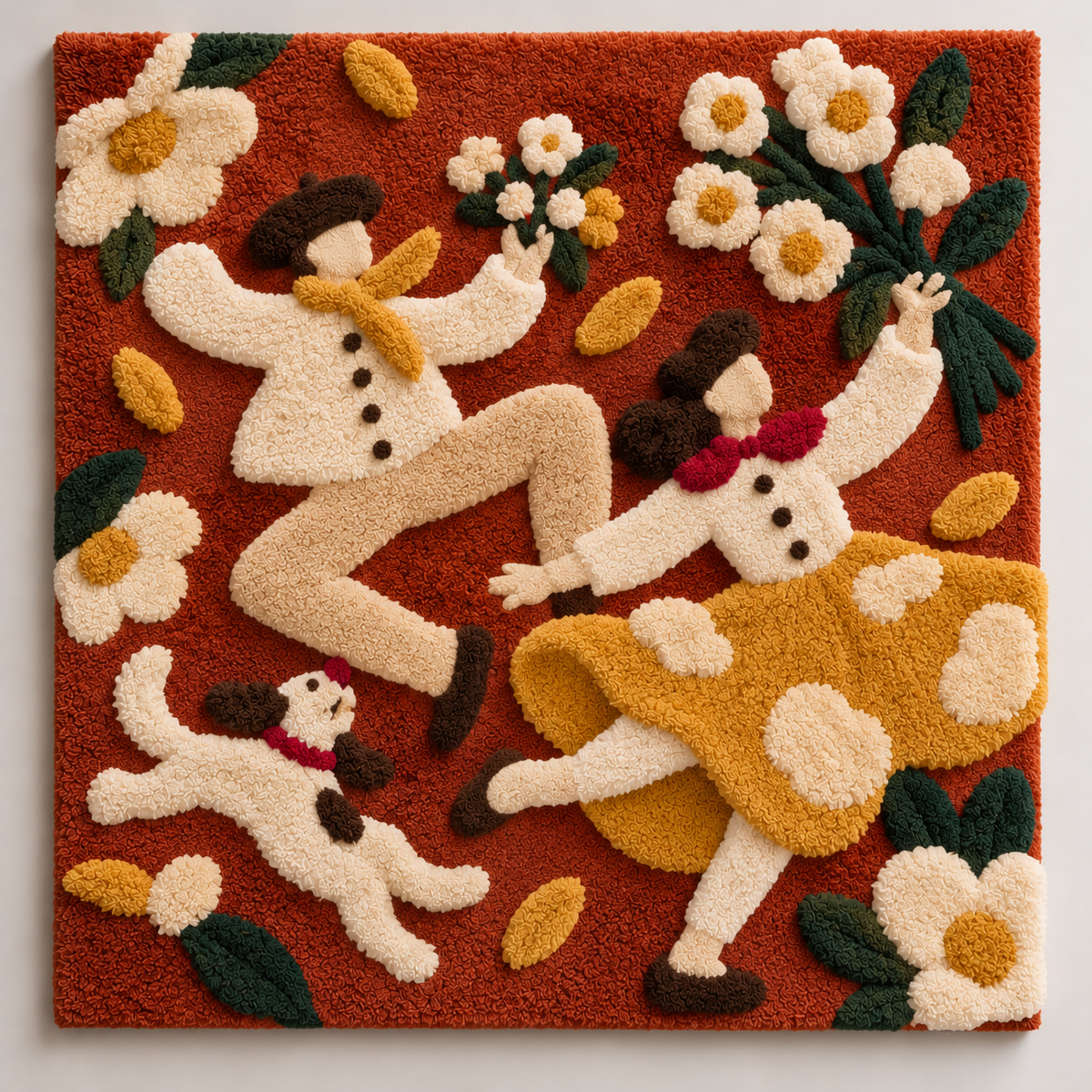 Harvest Dance with Daisies by Hewn Earth Studio — additional product view