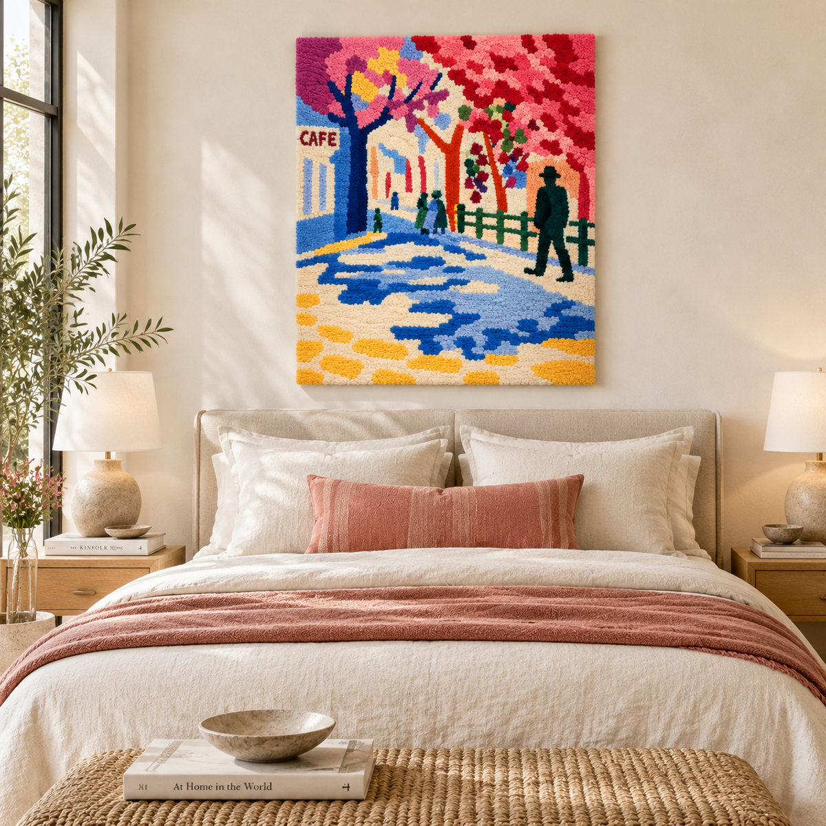 A Beautiful Summer Morning (Un beau matin d'été) after Henri Matisse — room setting