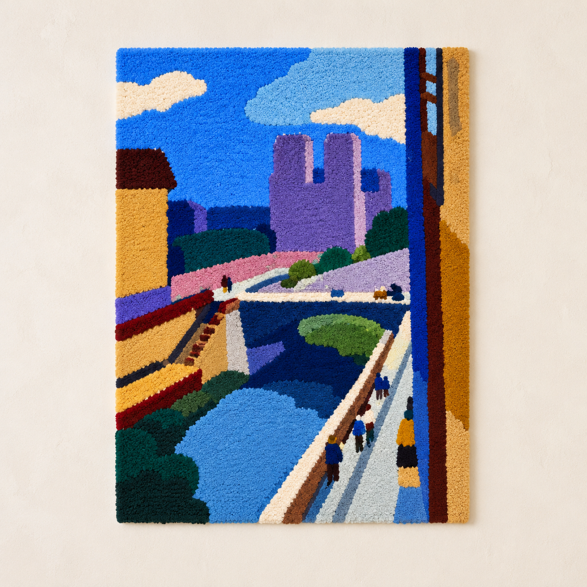 A Glimpse of Notre Dame in the Late Afternoon after Henri Matisse — front product view [product-light]