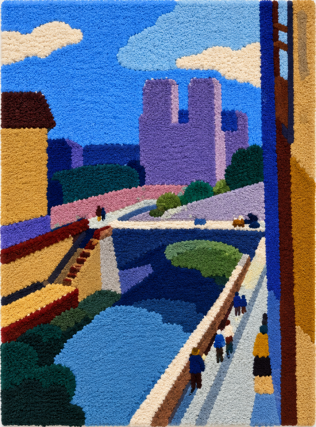 A Glimpse of Notre Dame in the Late Afternoon after Henri Matisse — additional product view