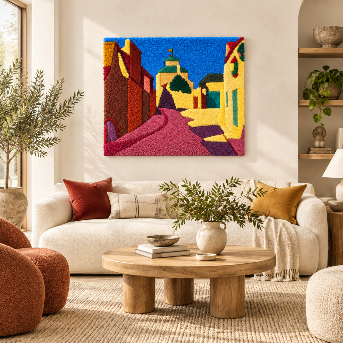 A Street in Arcueil (Une rue à Arcueil) after Henri Matisse — front-facing room scene [room-front]