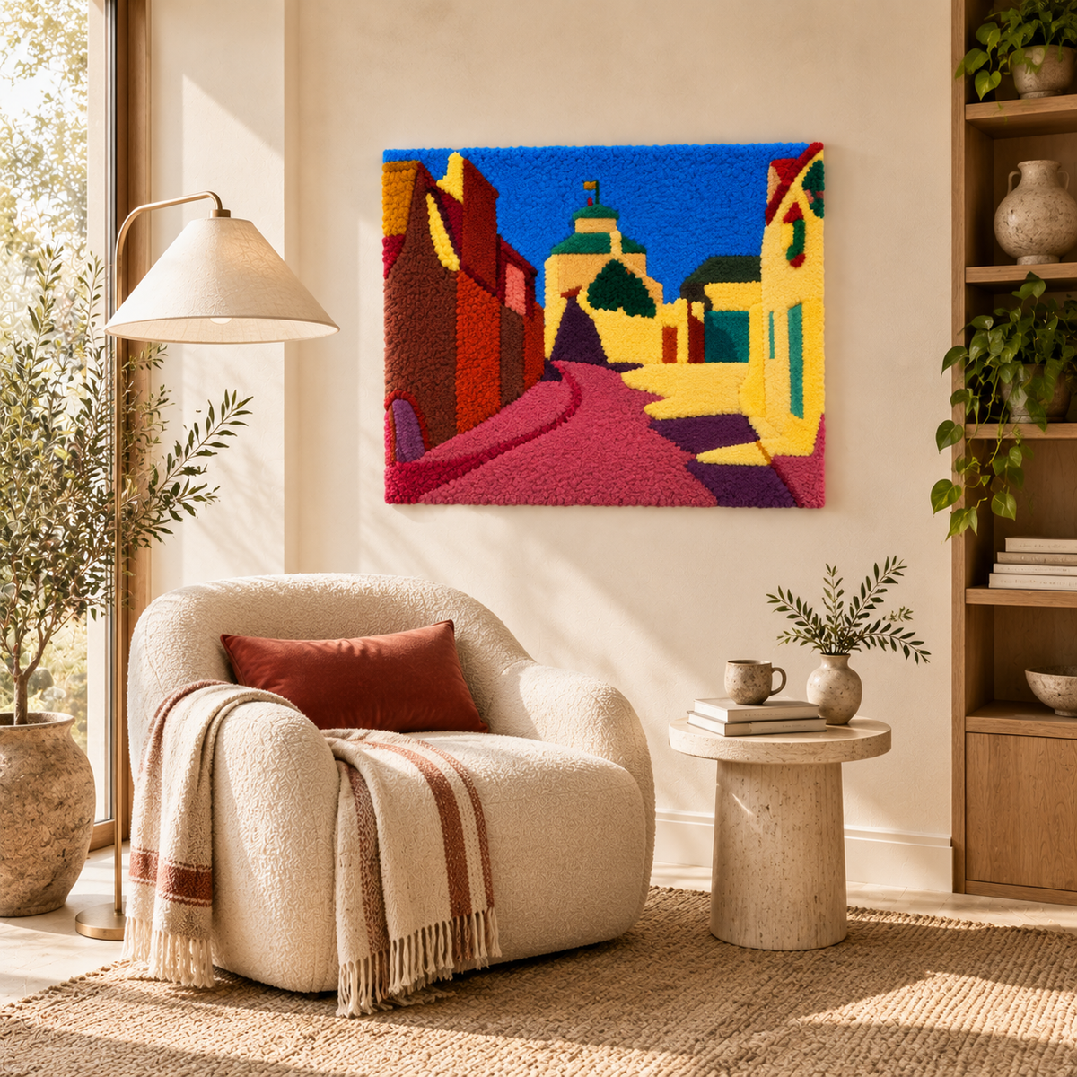 A Street in Arcueil (Une rue à Arcueil) after Henri Matisse — room setting