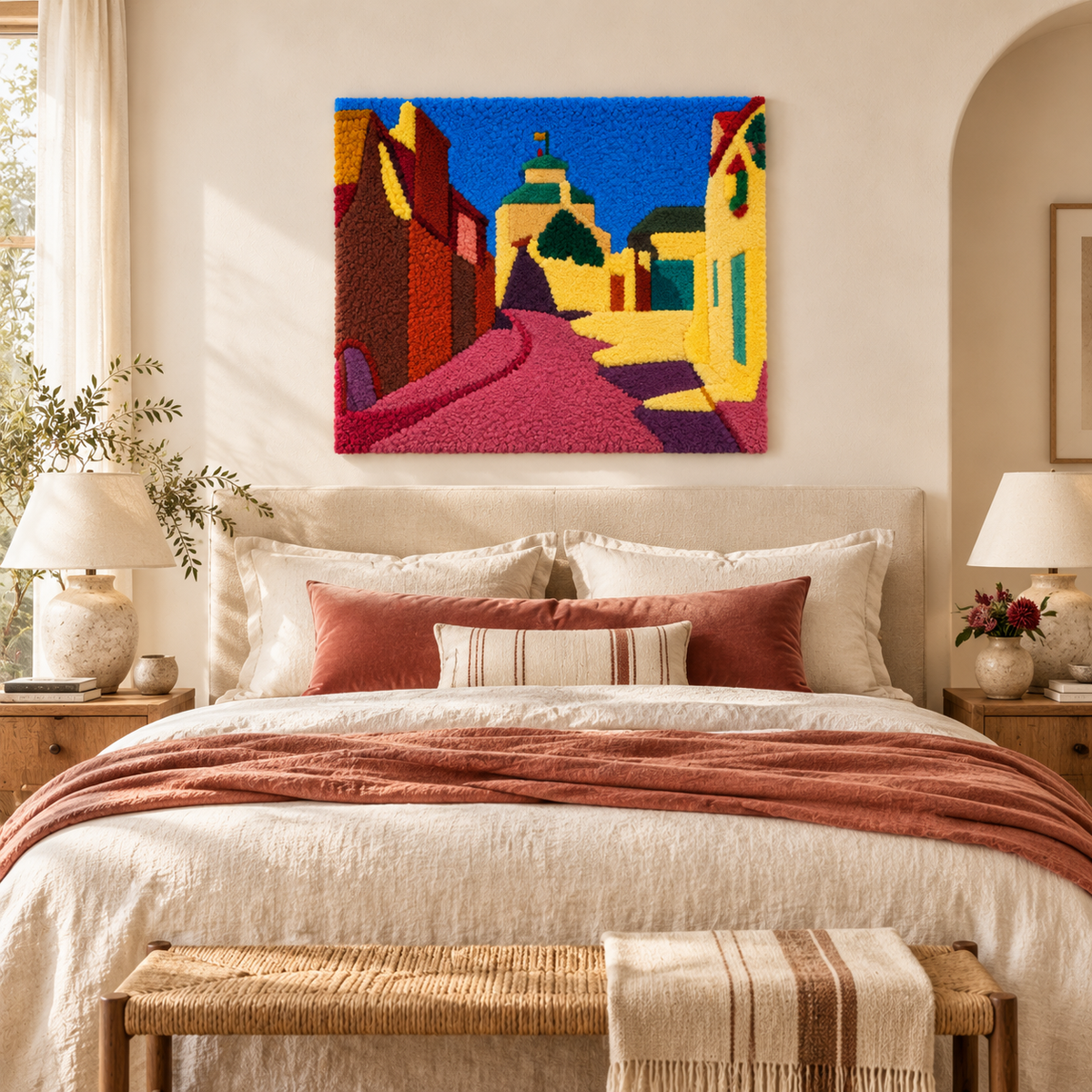 A Street in Arcueil (Une rue à Arcueil) after Henri Matisse — room setting