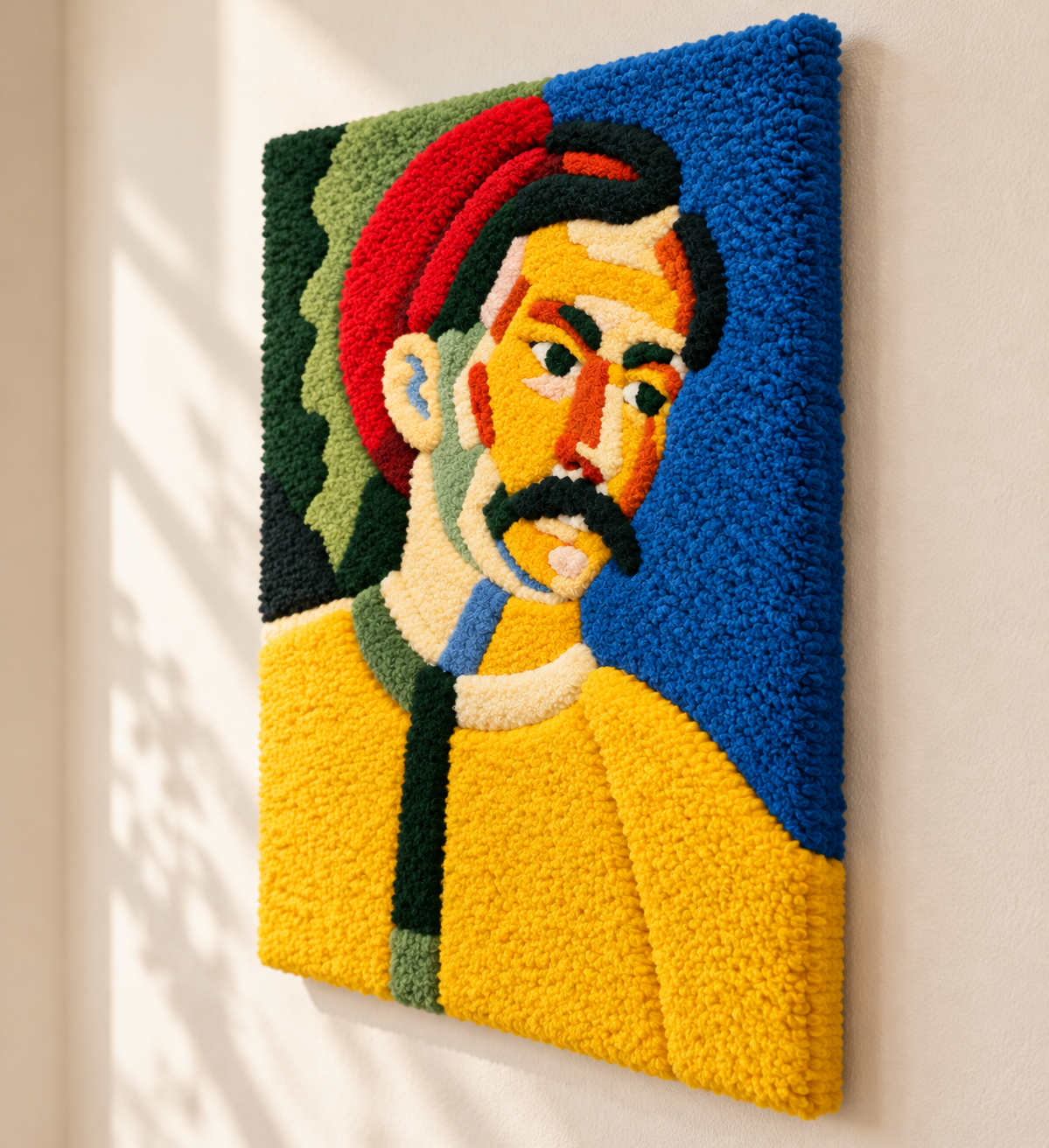 André Derain — Version 01 after Henri Matisse — angled relief view