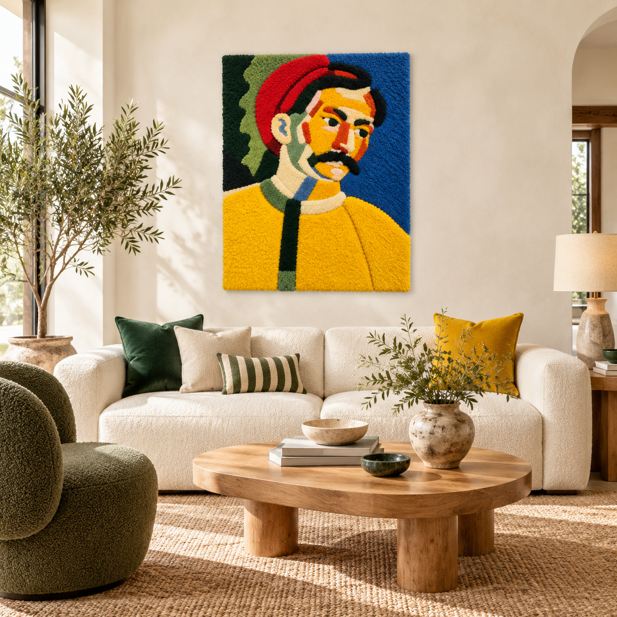 André Derain — Version 01 after Henri Matisse — front-facing room scene [room-front]