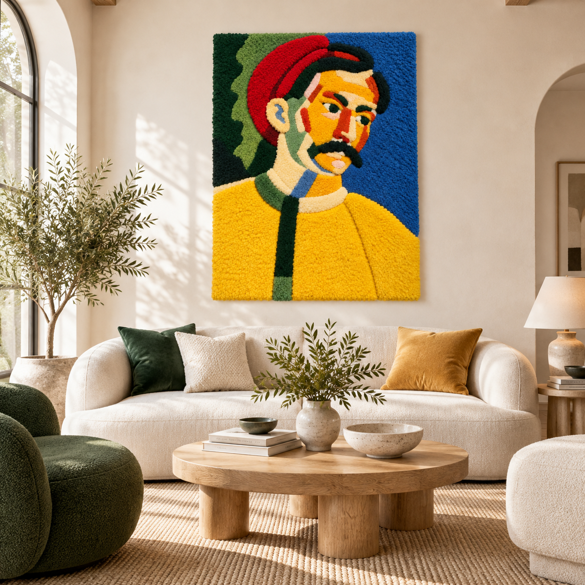 André Derain — Version 02 after Henri Matisse — front-facing room scene [room-front]