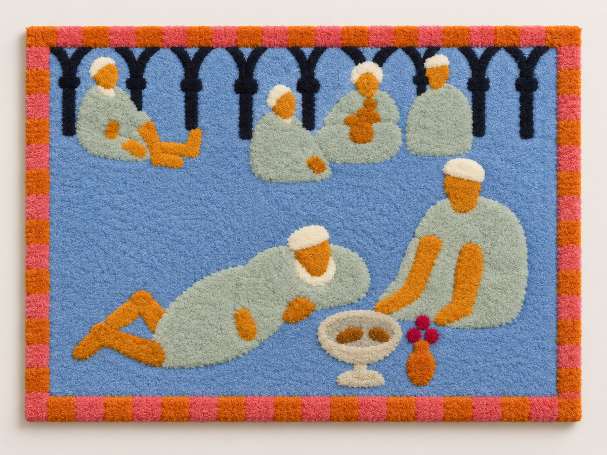 Arab Coffeehouse — Version 01 after Henri Matisse — additional product view