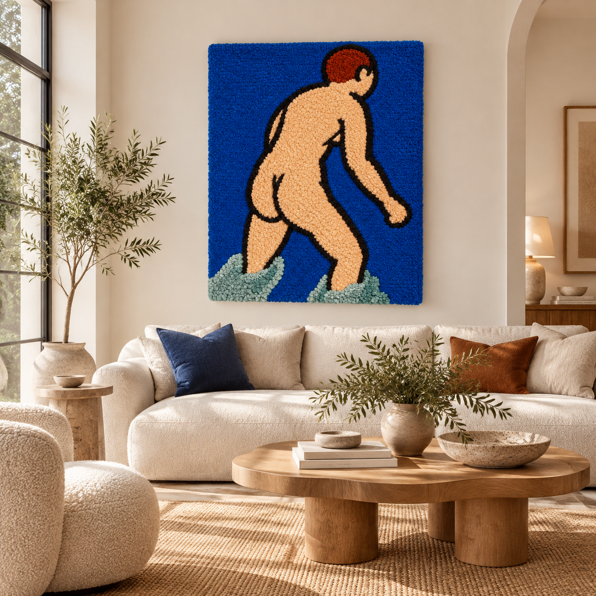 Bather after Henri Matisse — front-facing room scene [room-front]