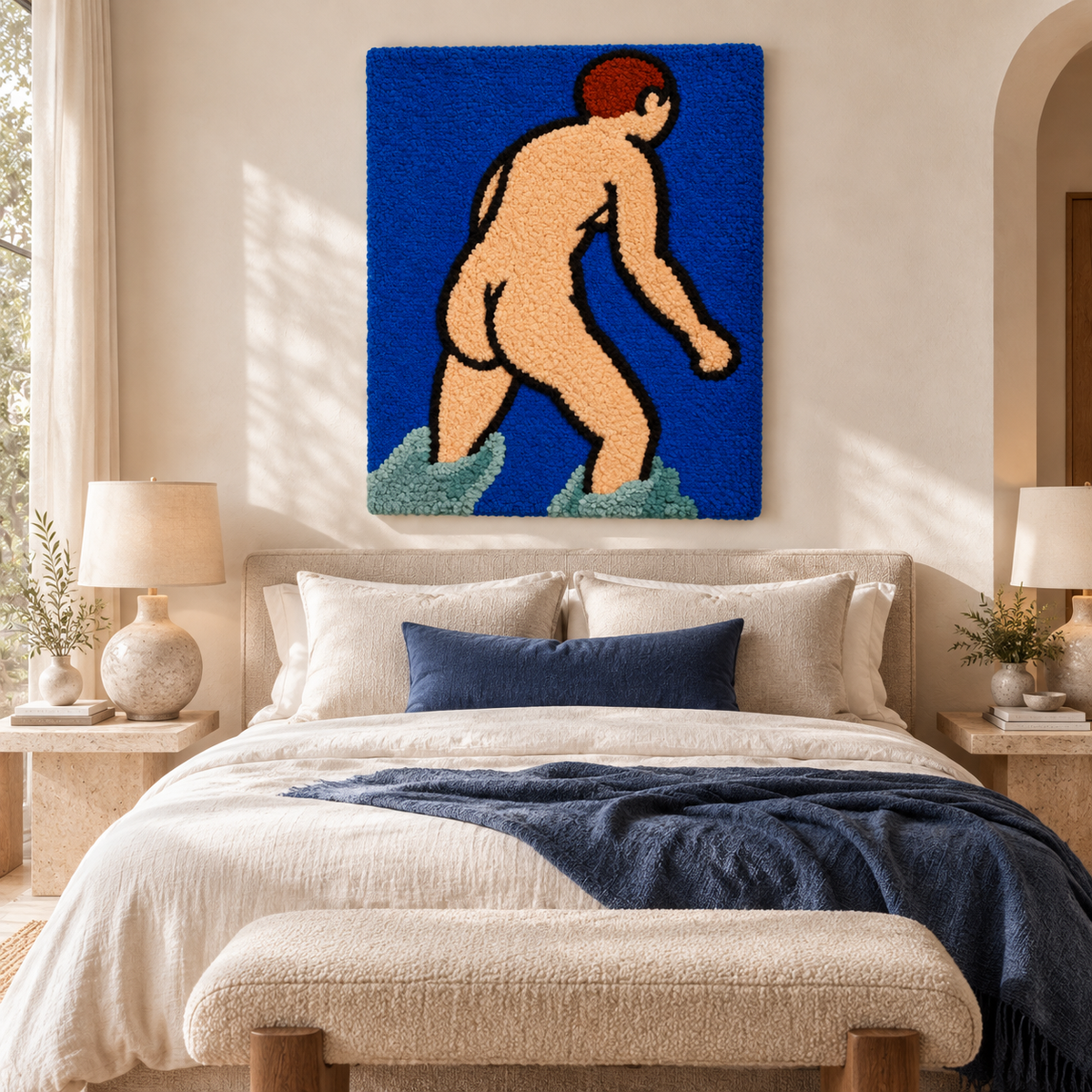 Bather after Henri Matisse — room setting