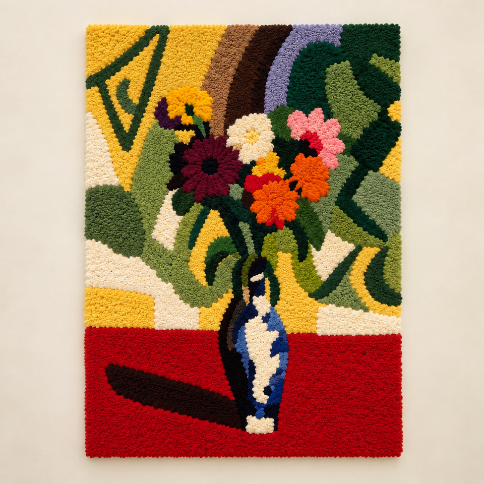 Bouquet, Chinese Vase (Bouquet, vase chinois)