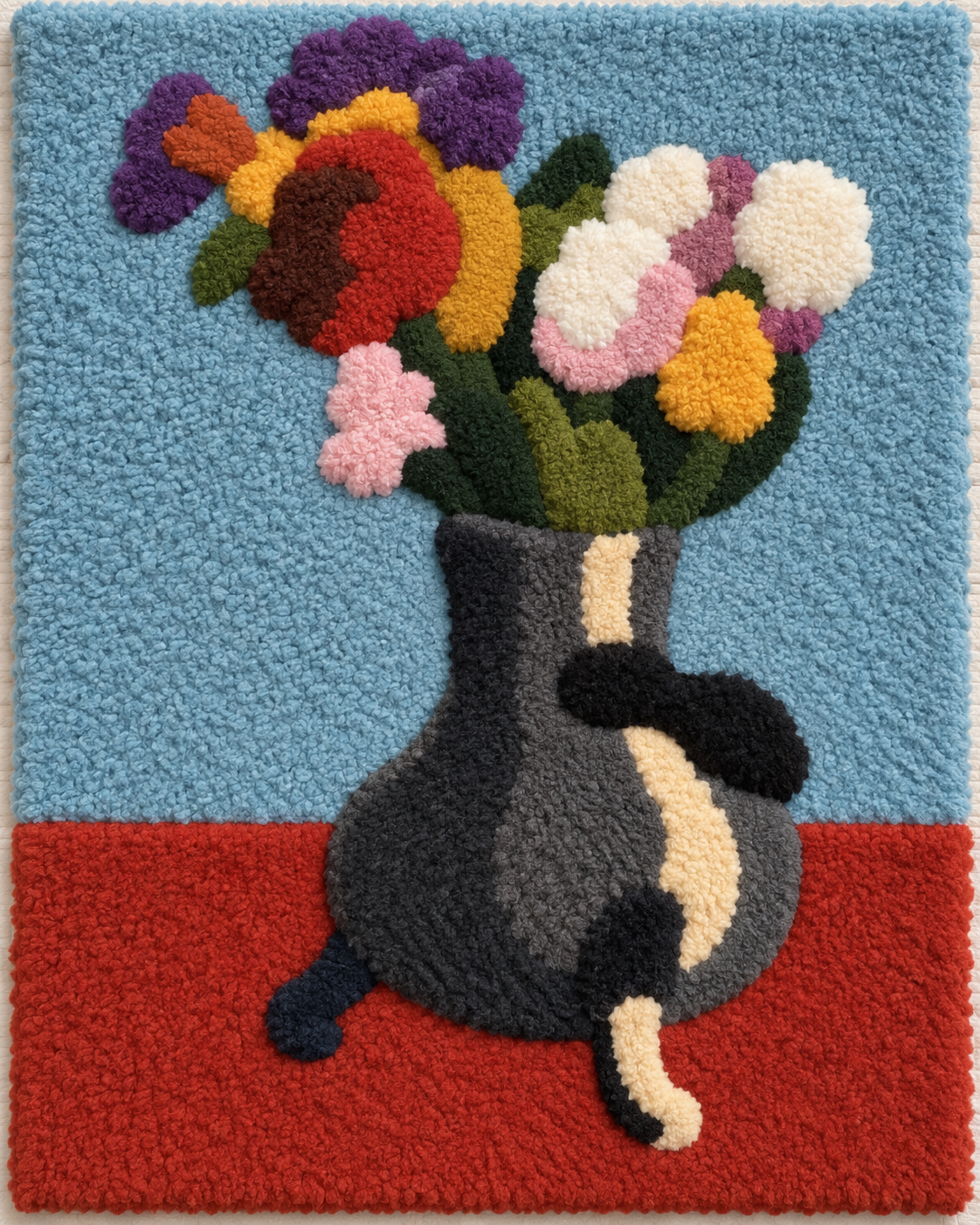 Bouquet of Flowers in a Chocolate Pot after Henri Matisse — additional product view