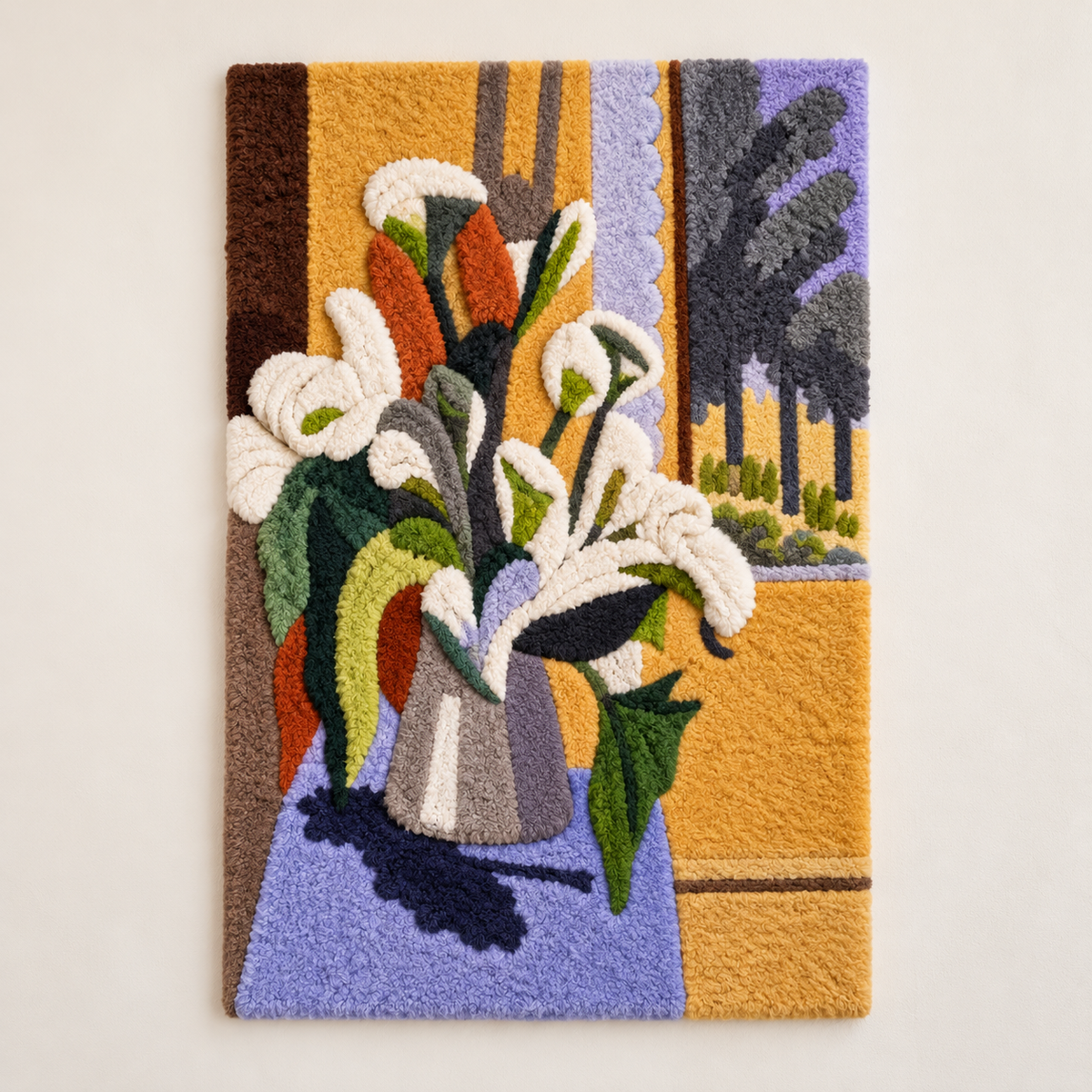 Bouquet of Flowers on a Veranda — Version 02 after Henri Matisse — front product view [product-light]