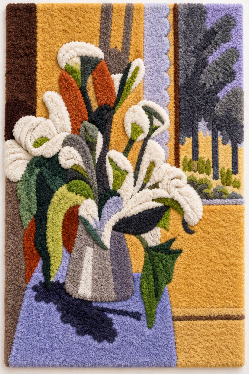 Bouquet of Flowers on a Veranda — Version 02 after Henri Matisse — additional product view