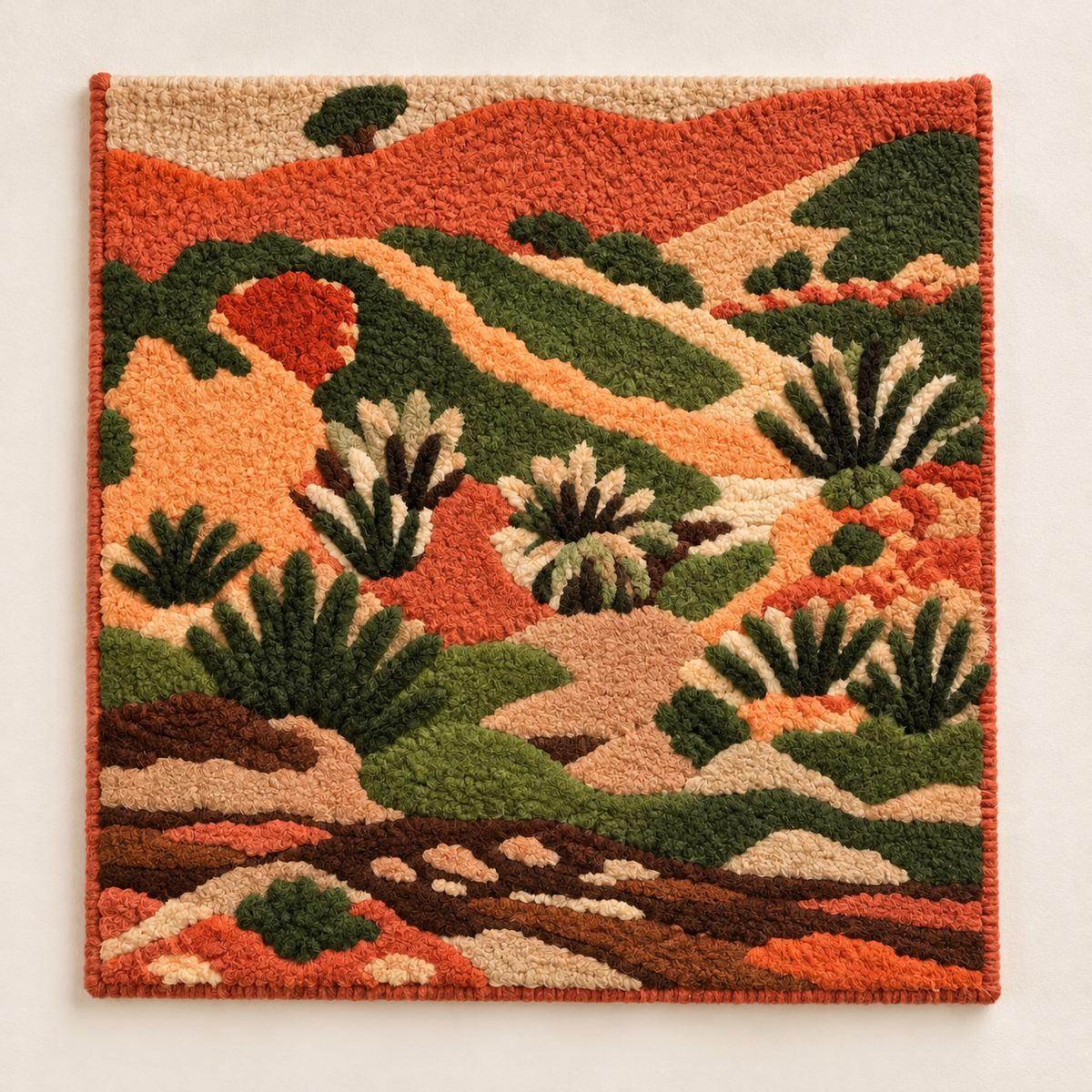 Brook with Aloes (Le Ruisseau aux aloès) — Version 02 after Henri Matisse — front product view [product-light]