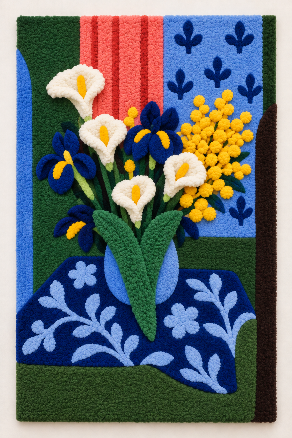Calla Lilies, Irises and Mimosas after Henri Matisse — additional product view