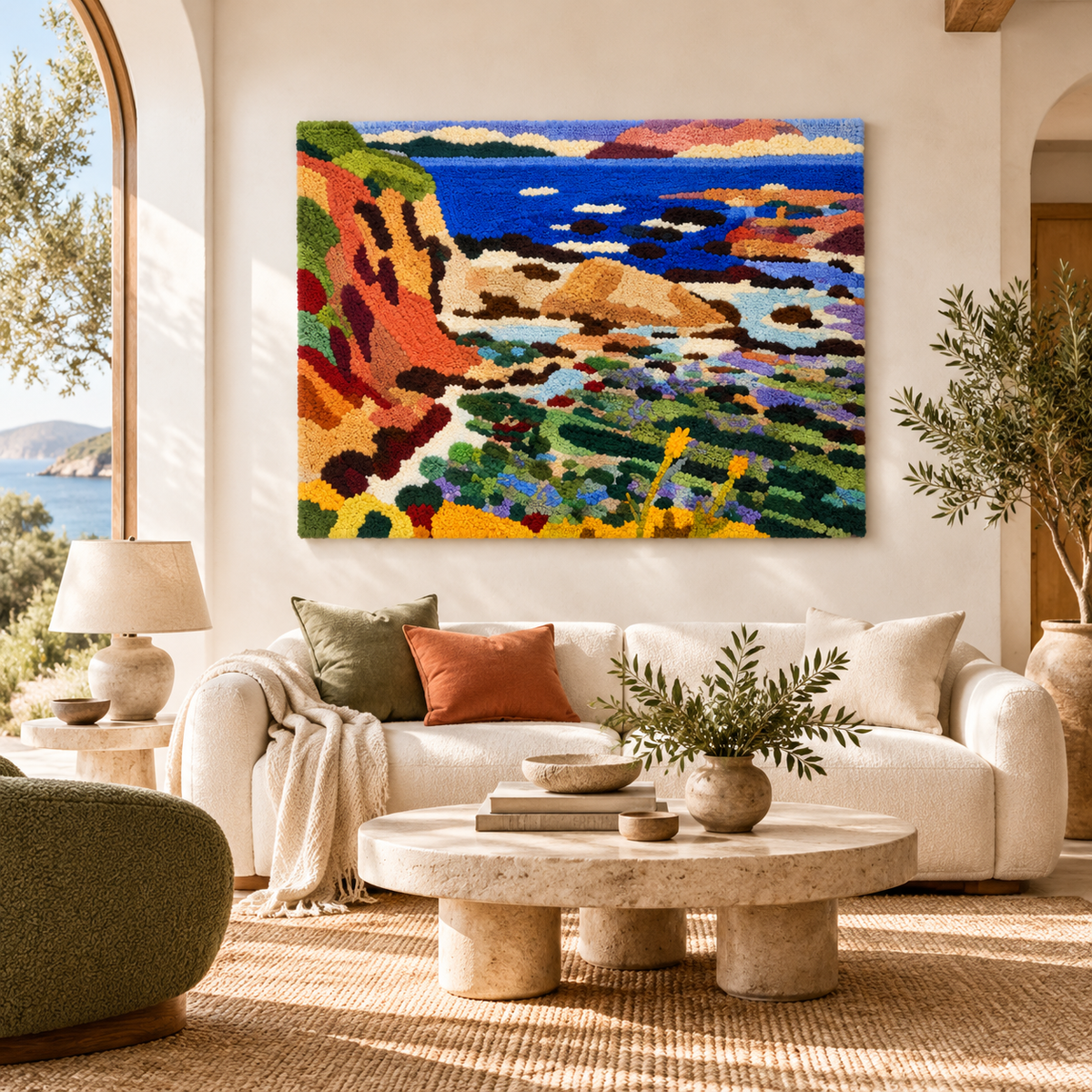 Collioure (La Moulade) after Henri Matisse — front-facing room scene [room-front]