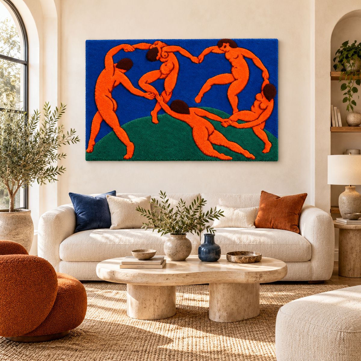 Dance (La Danse) after Henri Matisse — front-facing room scene [room-front]