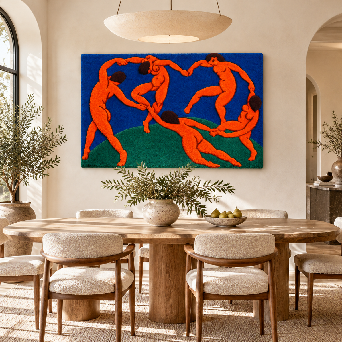 Dance (La Danse) after Henri Matisse — room setting