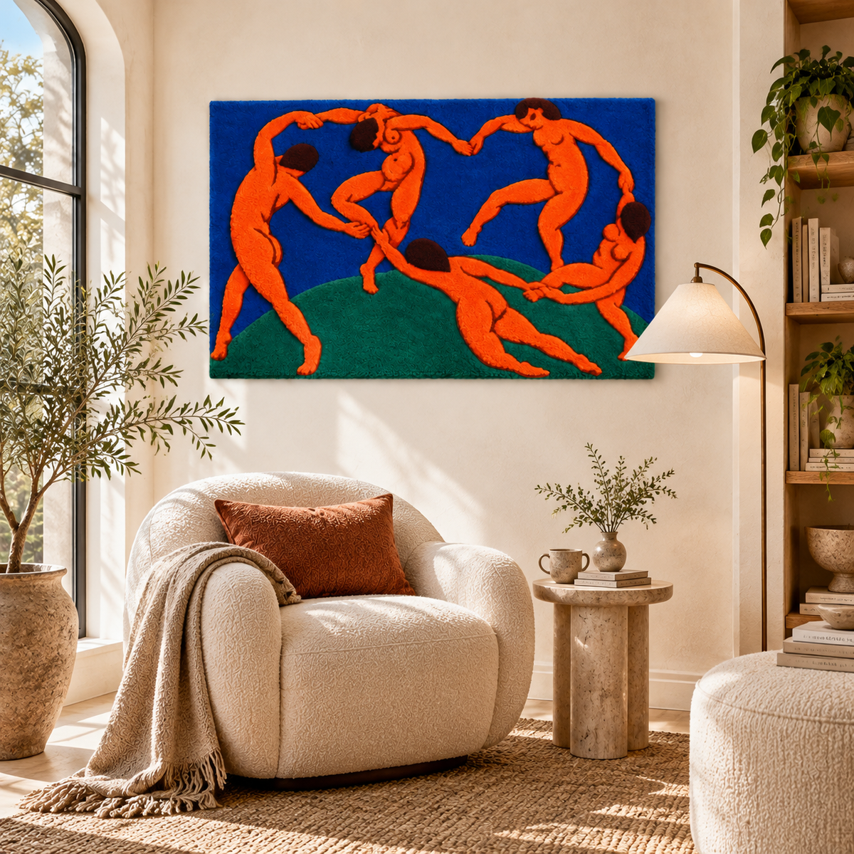 Dance (La Danse) after Henri Matisse — room setting