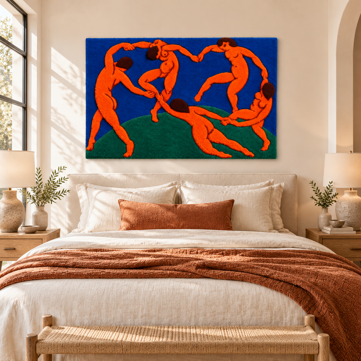 Dance (La Danse) after Henri Matisse — room setting