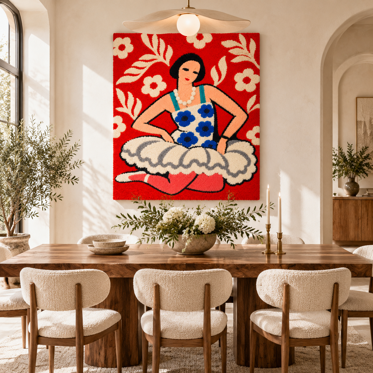 Dancer after Henri Matisse — room setting