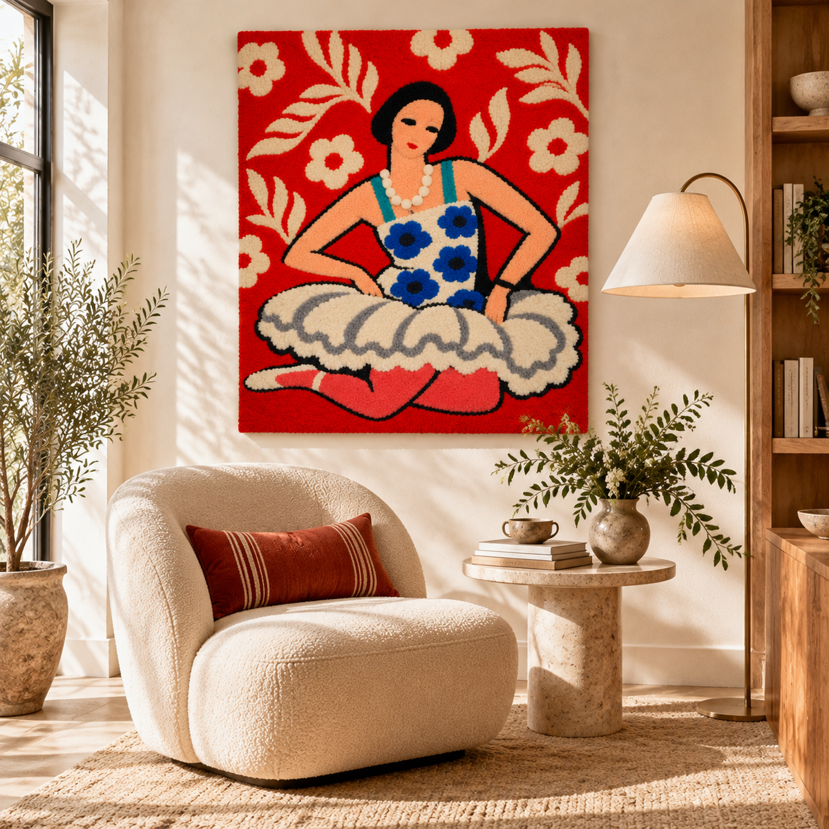 Dancer after Henri Matisse — room setting