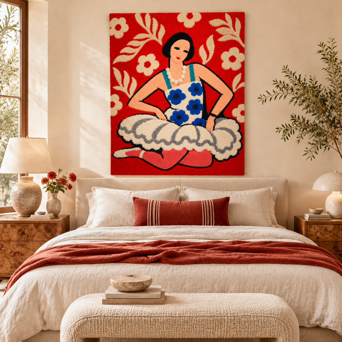 Dancer after Henri Matisse — room setting