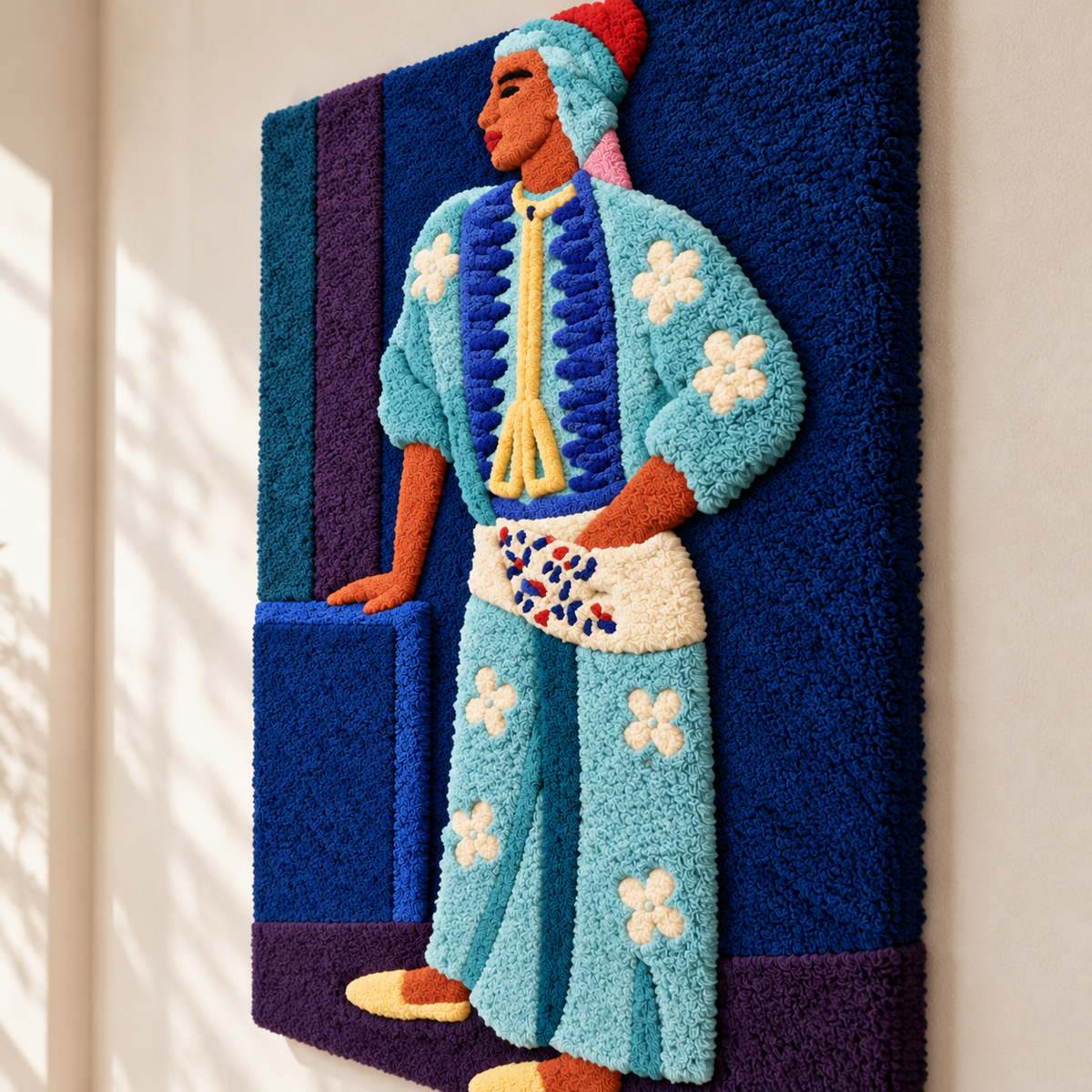 Fatma after Henri Matisse — angled relief view