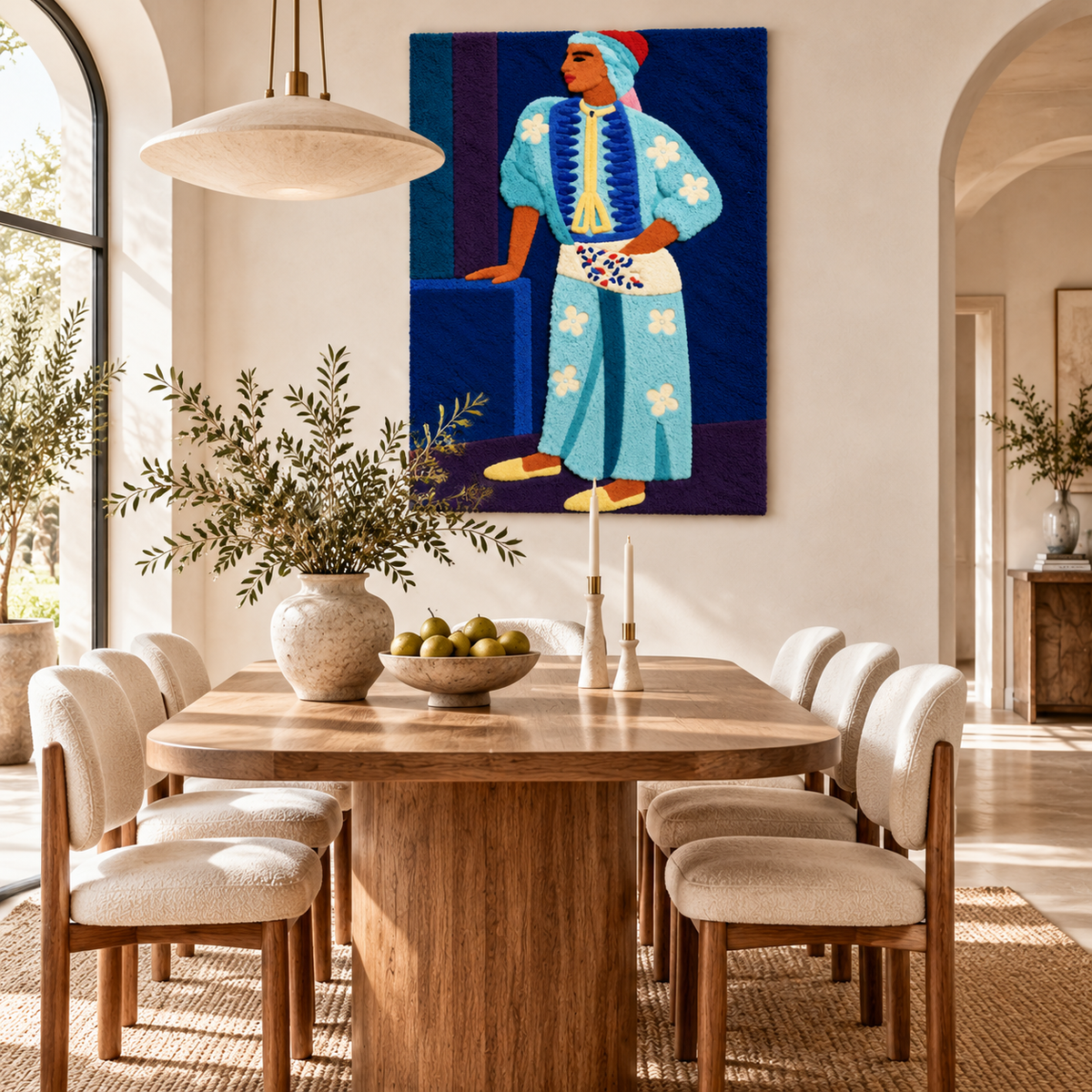 Fatma after Henri Matisse — room setting