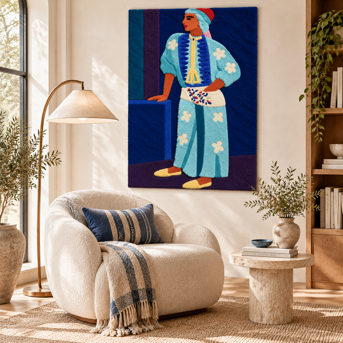 Fatma after Henri Matisse — room setting