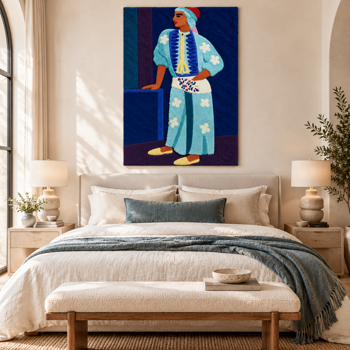 Fatma after Henri Matisse — room setting