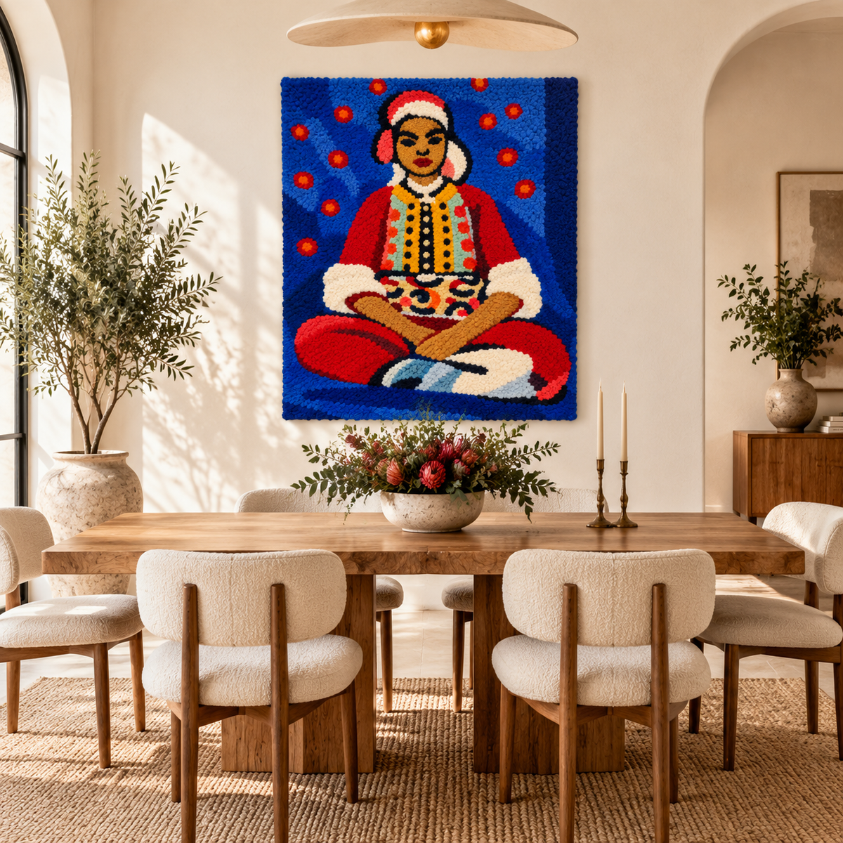 Fatma II (La Petite Mulâtresse) — Version 02 after Henri Matisse — room setting