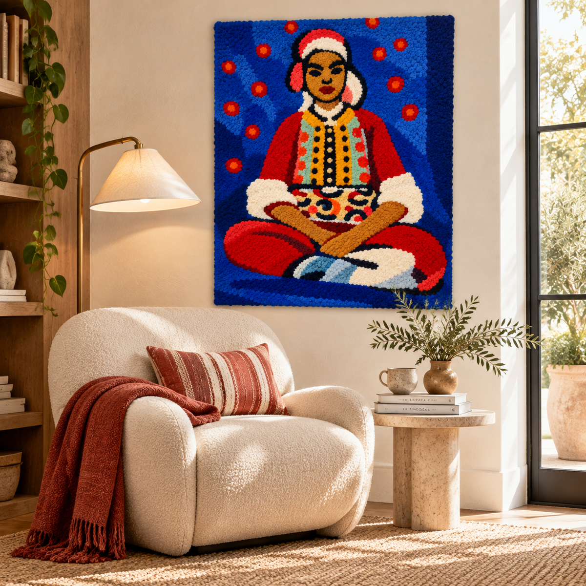 Fatma II (La Petite Mulâtresse) — Version 02 after Henri Matisse — room setting