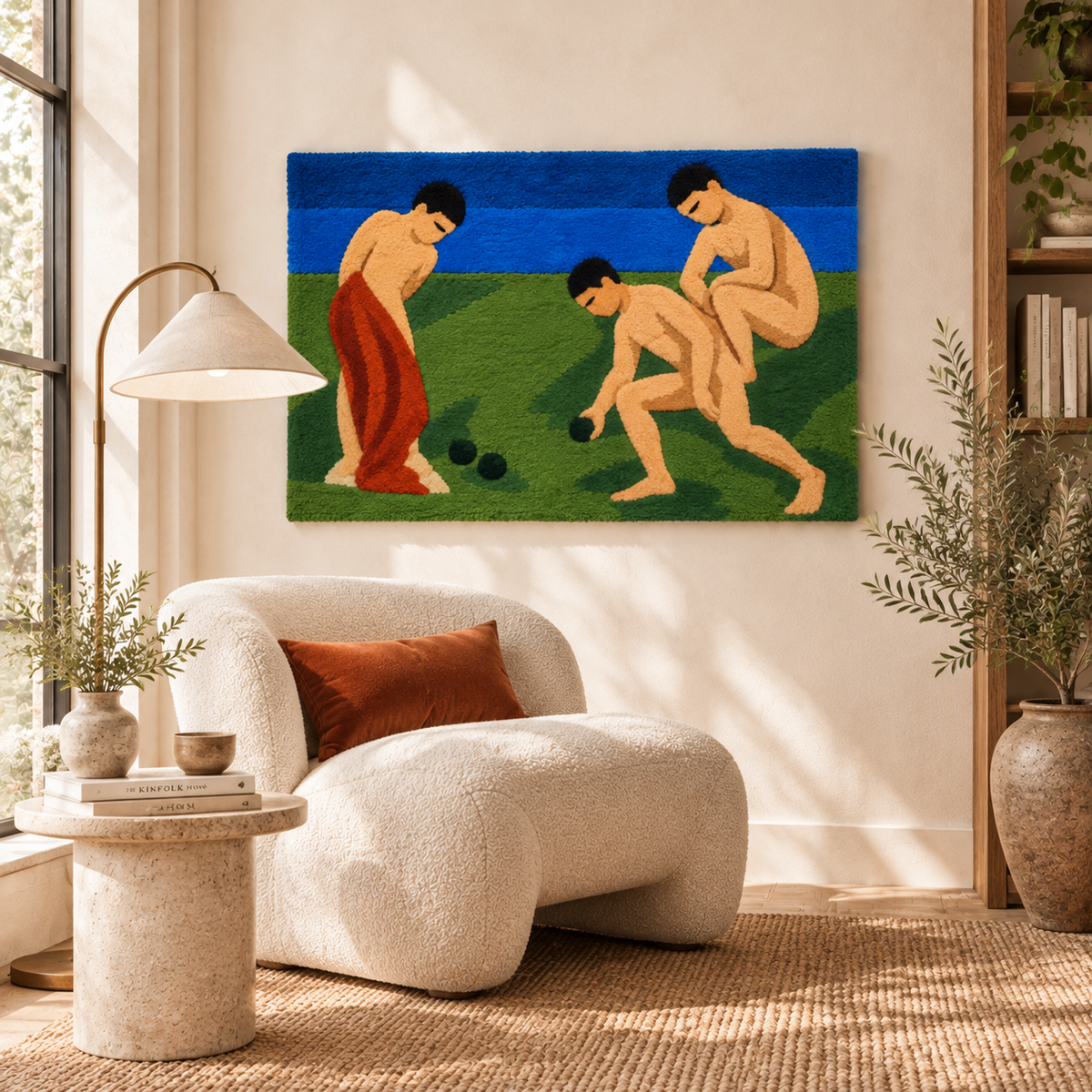 Game of Bowls after Henri Matisse — room setting