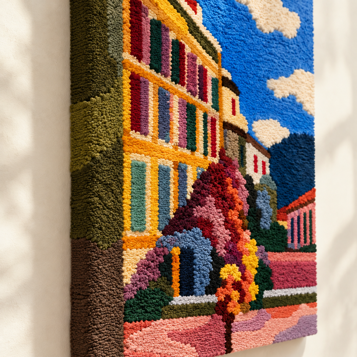 House at Toulouse (Maison à Toulouse) after Henri Matisse — angled relief view
