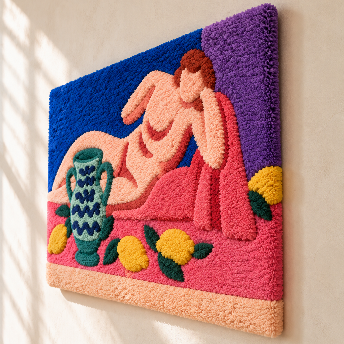 Ilyssus from the Parthenon after Henri Matisse — angled relief view