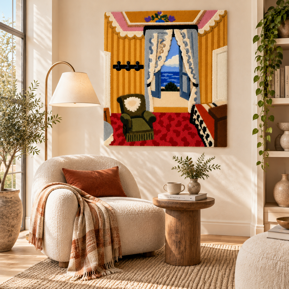 Interior at Nice (Room at the Beau Rivage) after Henri Matisse — room setting