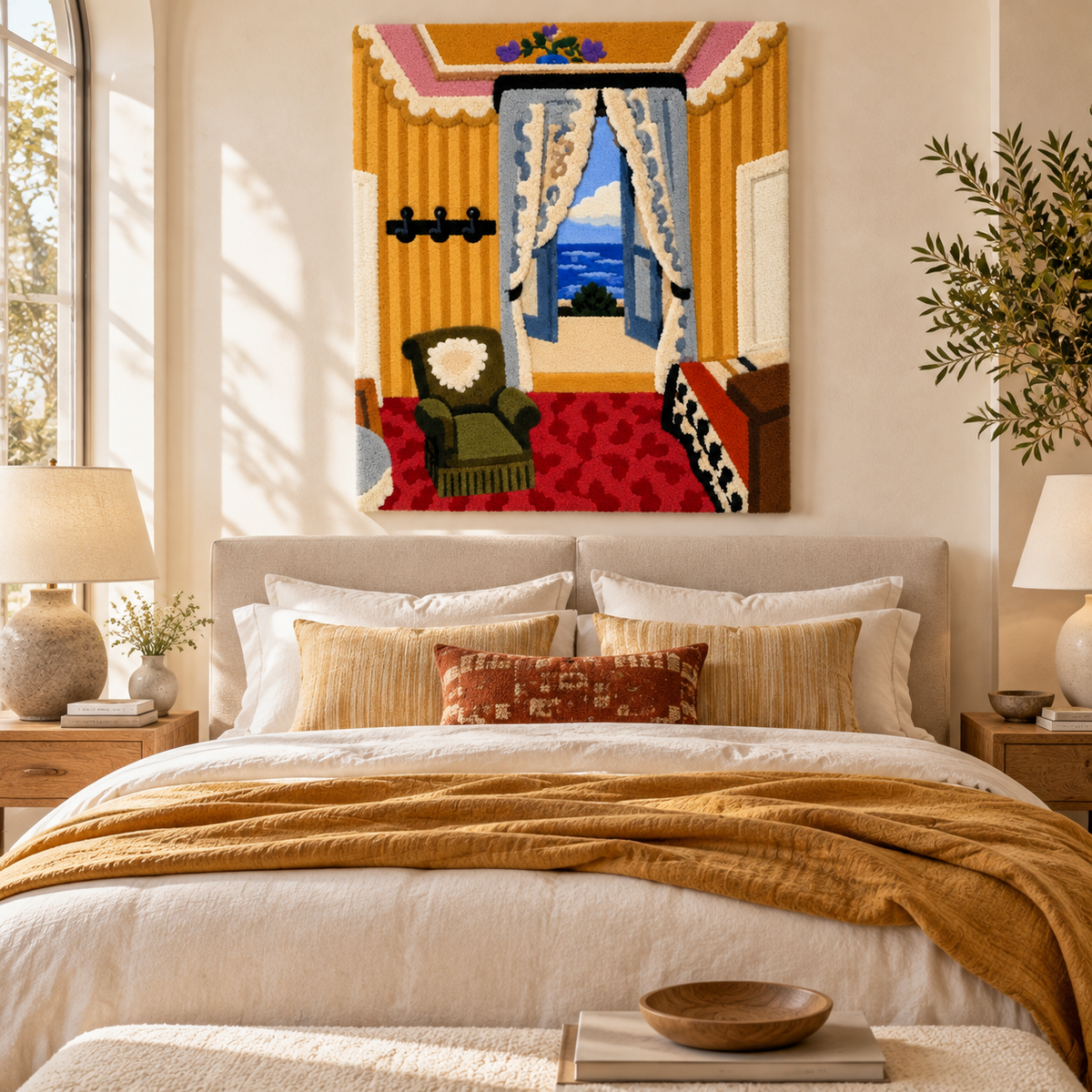 Interior at Nice (Room at the Beau Rivage) after Henri Matisse — room setting
