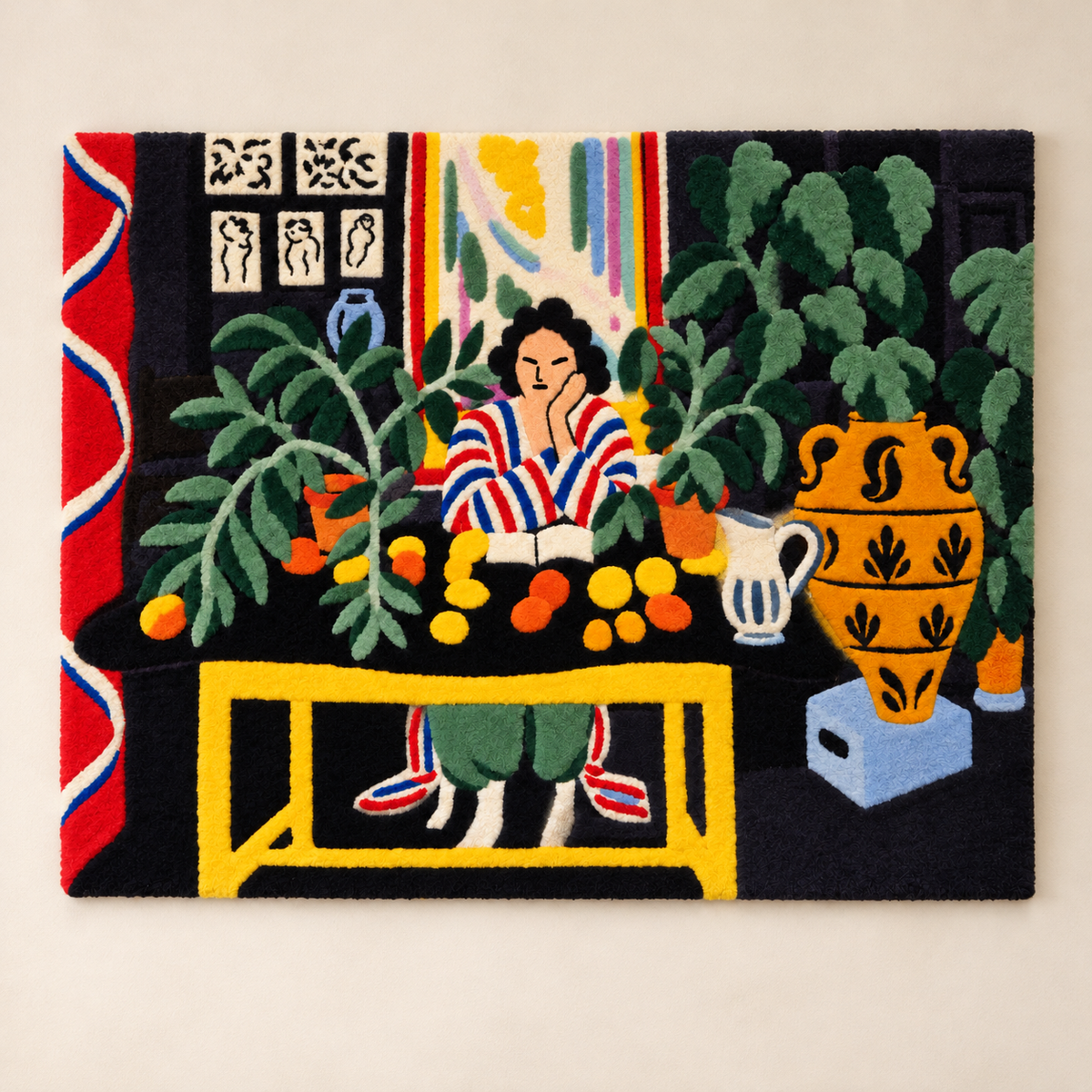 Interior with an Etruscan Vase after Henri Matisse — front product view [product-light]