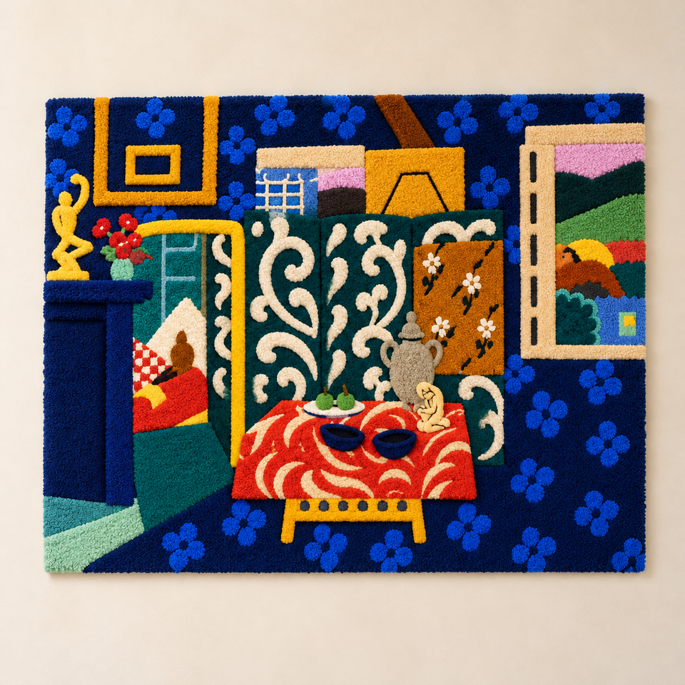 Interior with Aubergines (Intérieur aux aubergines) — Version 02