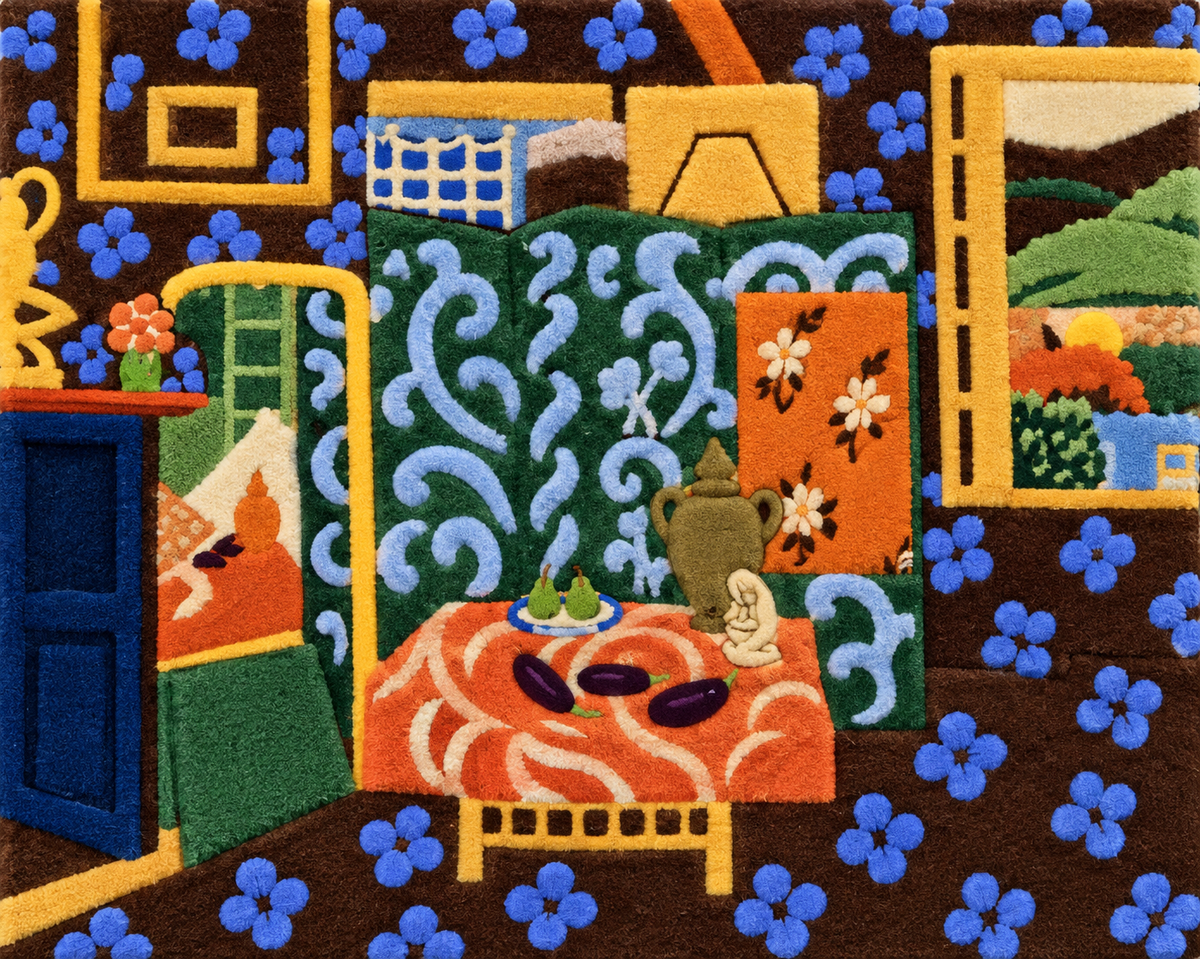 Interior with Eggplants — Version 01 after Henri Matisse — additional product view