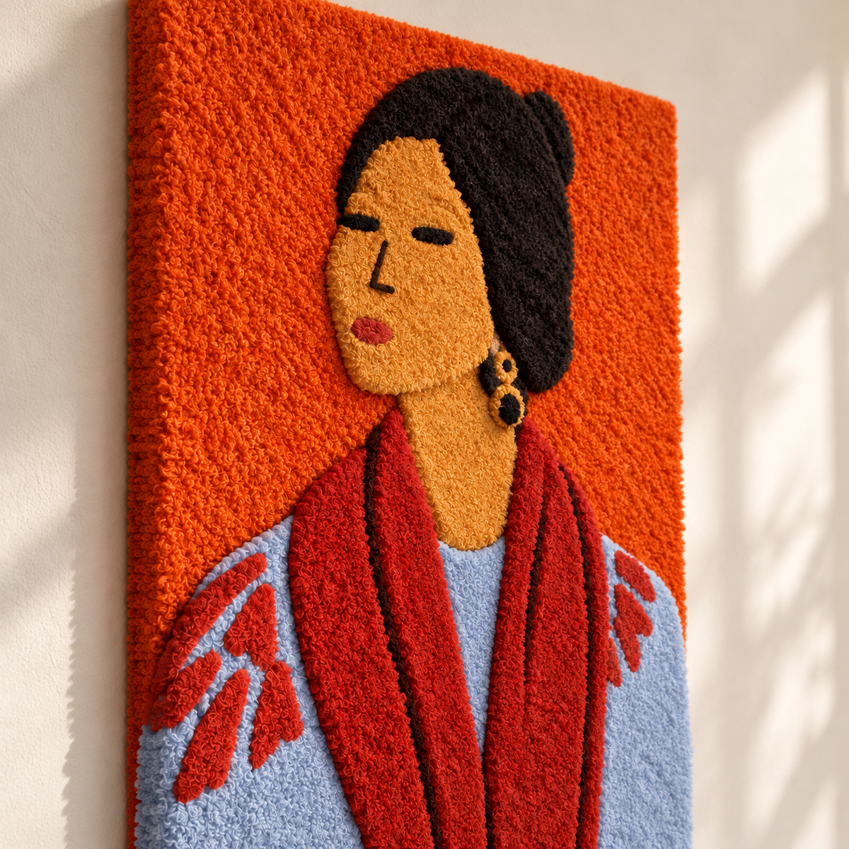 Joaquina after Henri Matisse — angled relief view