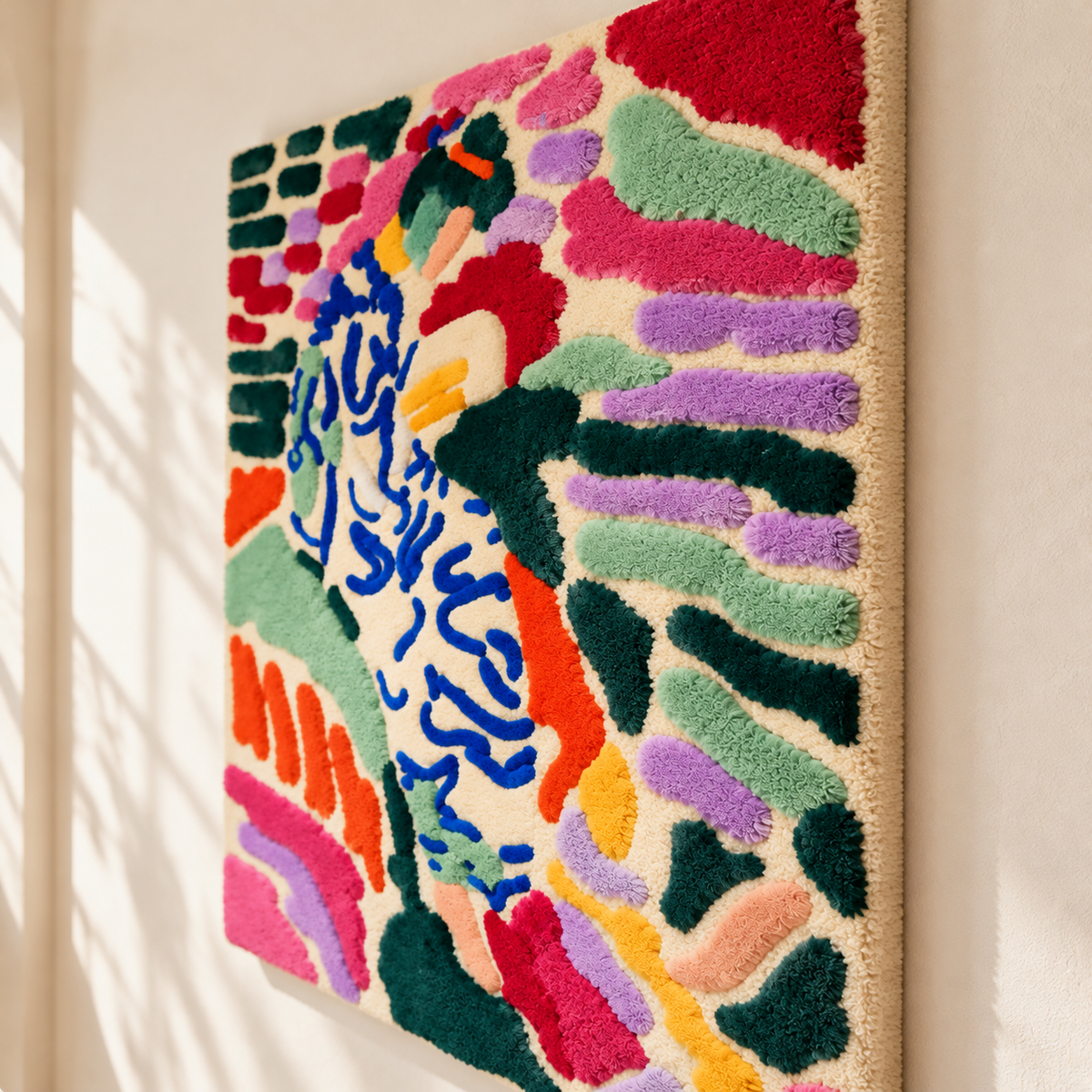 La Japonaise: Woman beside the Water after Henri Matisse — angled relief view