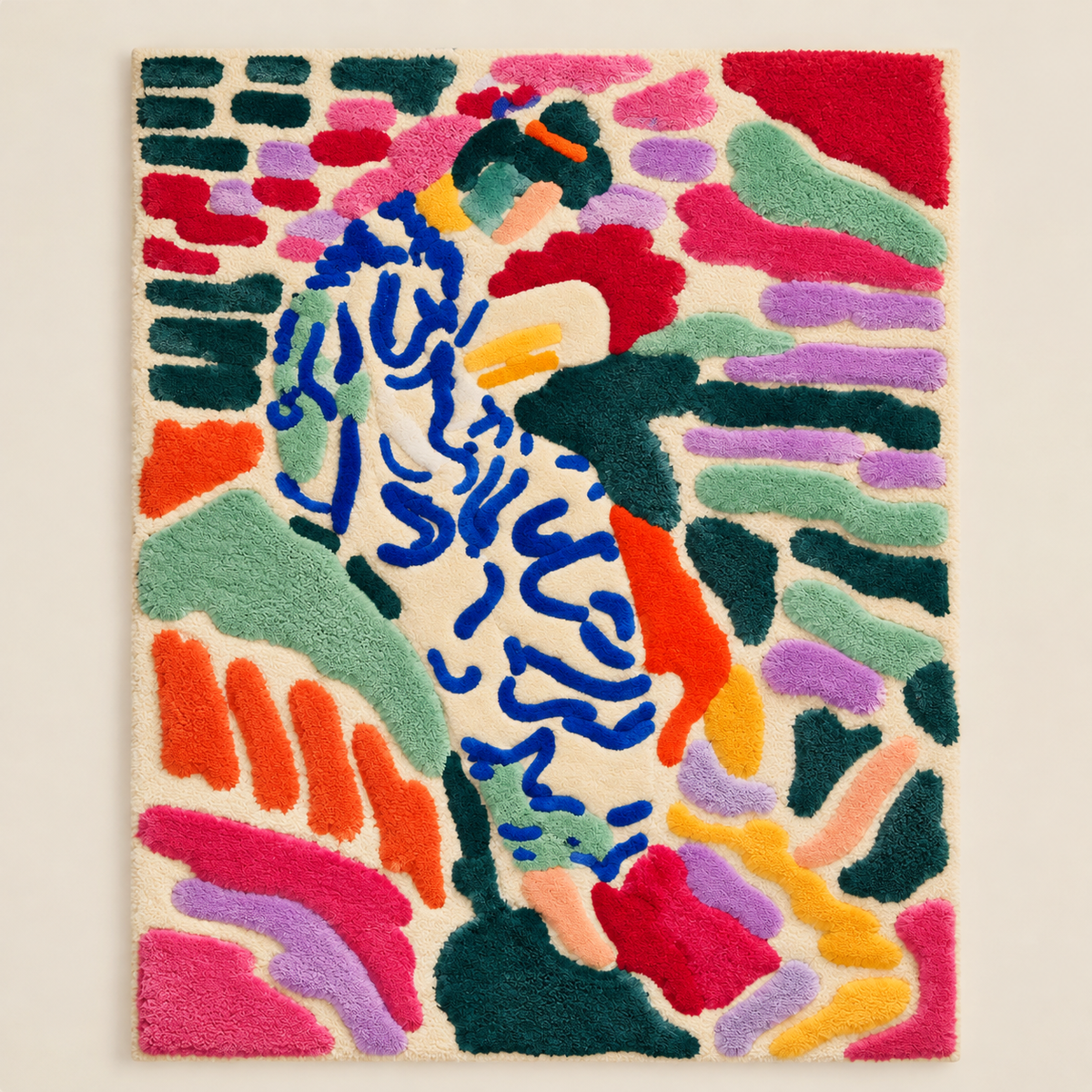 La Japonaise: Woman beside the Water — Version 02 after Henri Matisse — front product view [product-light]