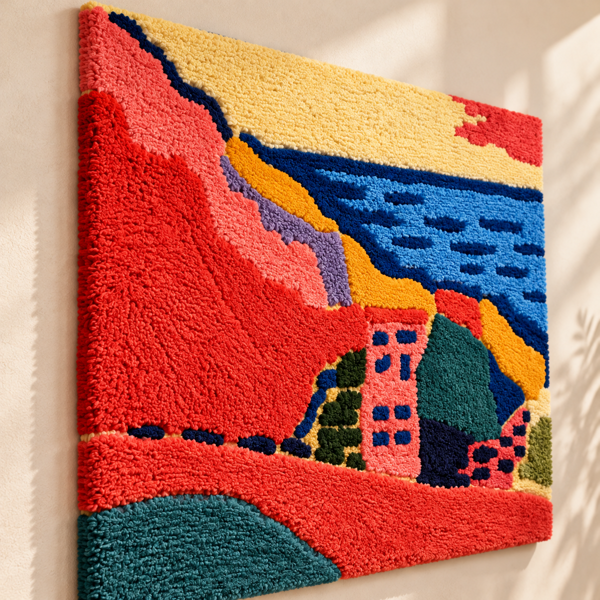 La Moulade after Henri Matisse — angled relief view