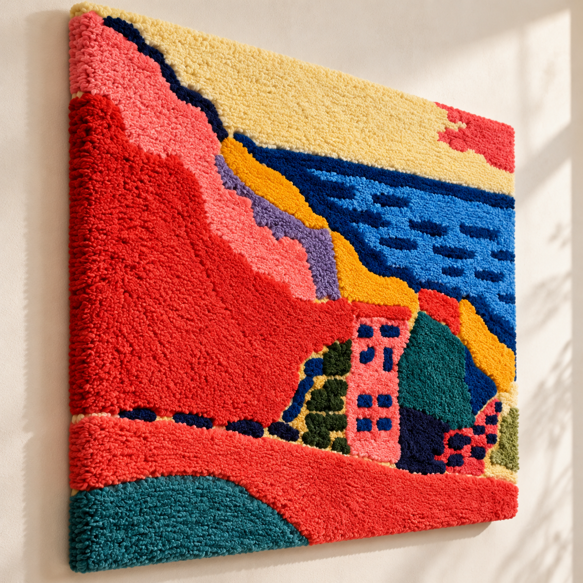 La Moulade — Version 02 after Henri Matisse — angled relief view