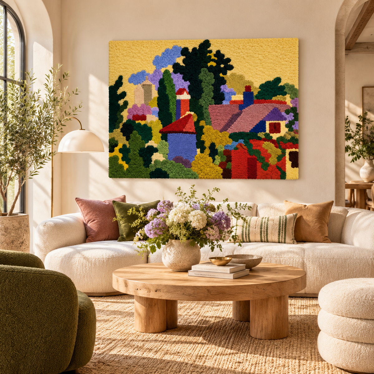 Landscape after a work attributed to Henri Matisse — front-facing room scene [room-front]
